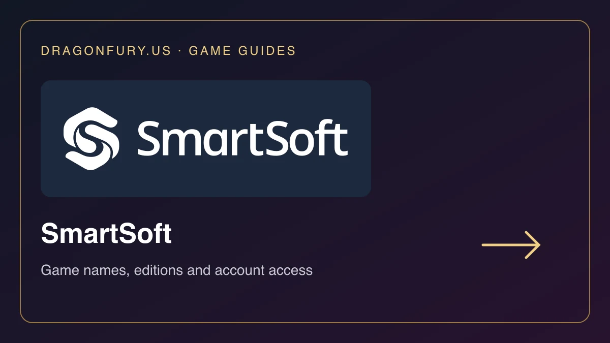 SmartSoft catalogue guide on DragonFury.us